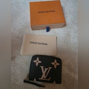 Louis Vuitton Monogram Empreinte Zippy Coin Purse